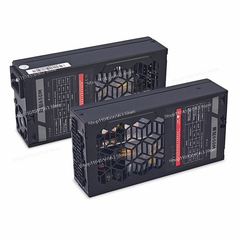 Modular Power Supply - Zasilacz 1U Mini, pozłacany, w pełni