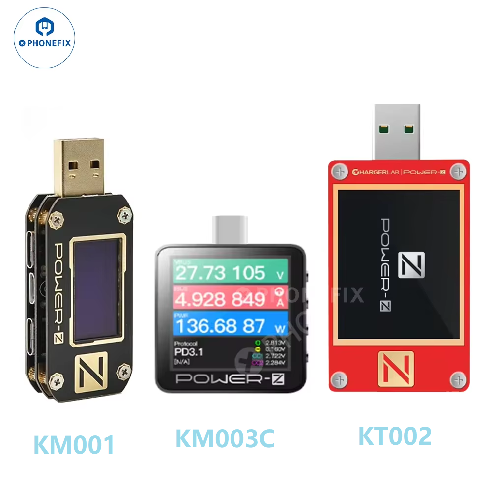 POWER-Z KM003C KT002 KM001USB  – Power Supply Tester recenzja i cena