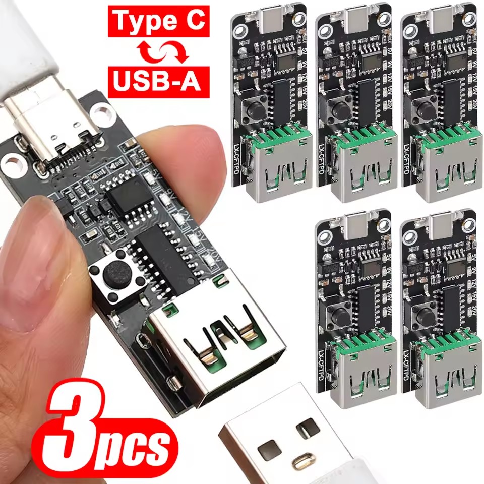 1-3 sztuki, moduł USB-C 5A PD, – Modular Power Supply recenzja i cena