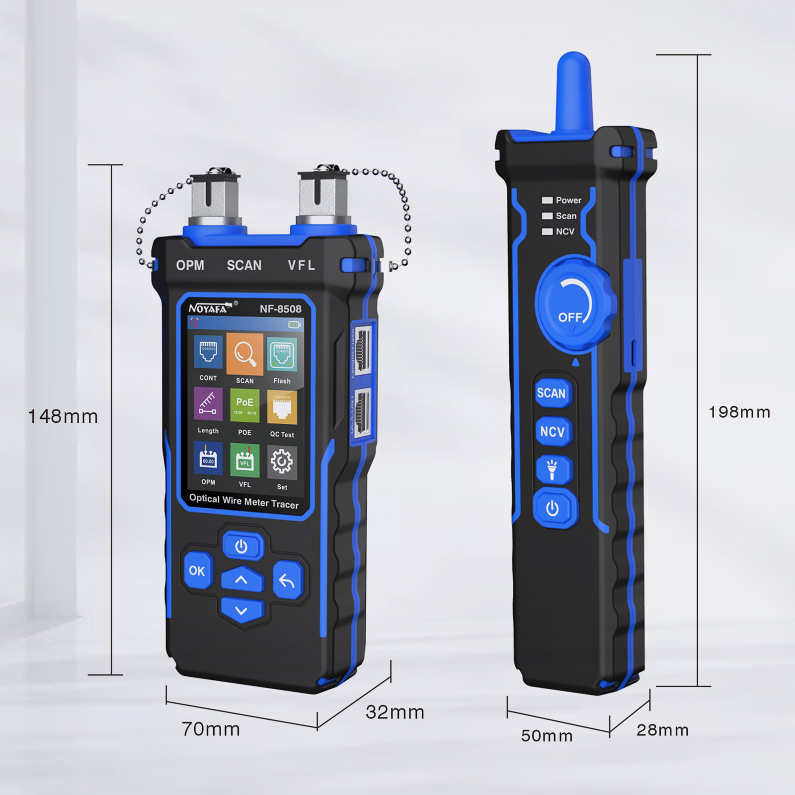 NOYAFA NF-8508 lokalizator kab – Power Supply Tester recenzja i cena
